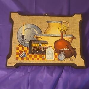Rustic Kitchen Still Life Wall Art